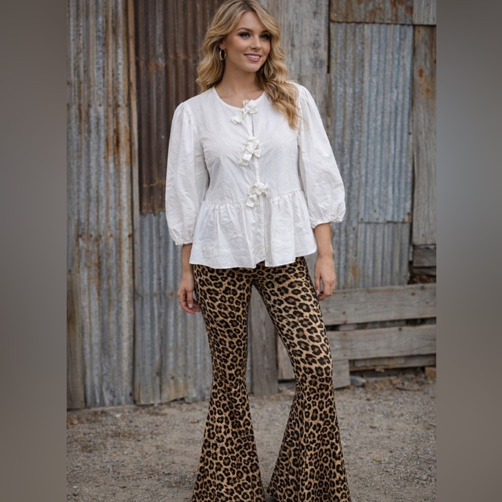 Casual White Women's Top